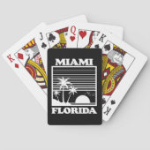 Miami, Florida Pokerkaarten (Achterkant)
