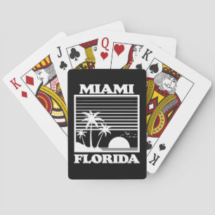 Miami, Florida Pokerkaarten