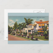  Miami Florida Post Card Briefkaart (Voorkant / Achterkant)