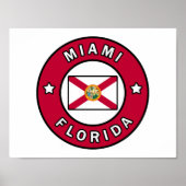 Miami Florida Poster (Voorkant)