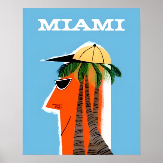 Miami Florida poster (Voorkant)