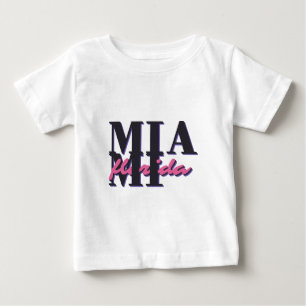 Miami Florida - Retro Bold Typography Graphic