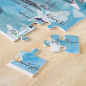 Miami Florida Retro Map Legpuzzel (Zijkant)