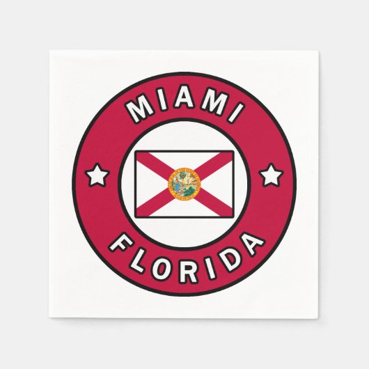 Miami Florida Servet (Voorkant)