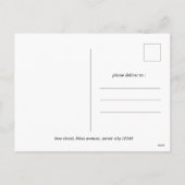 Miami Florida Skyline Feestdagenkaart (Achterkant)