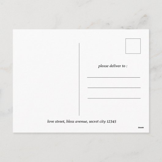 Miami Florida Skyline Feestdagenkaart (Achterkant)