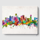 Miami Florida Skyline Gastenboek (Achterkant)