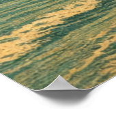 Miami Florida Skyline in Japanese Ukiyo-e Poster (Hoek)