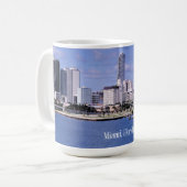 Miami, Florida Skyline Koffiemok (Voorkant links)