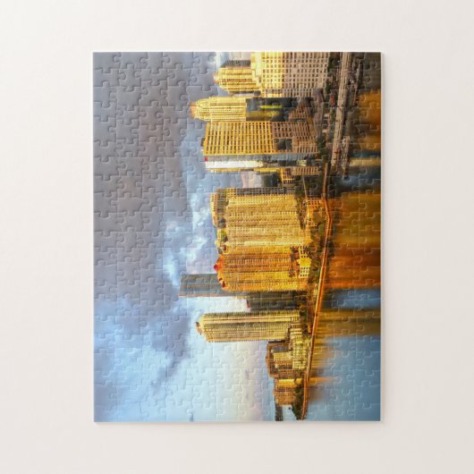 Miami Florida Skyline. Legpuzzel (Verticaal)