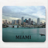 Miami Florida Skyline Muismat (Voorkant)