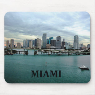 Miami Florida Skyline Muismat