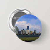 Miami Florida skyline Ronde Button 5,7 Cm (Voorkant /achterkant)
