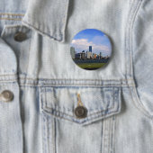 Miami Florida skyline Ronde Button 5,7 Cm (In situ)