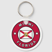 Miami Florida Sleutelhanger (Voorkant)
