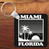 Miami, Florida Sleutelhanger (Voorkant)