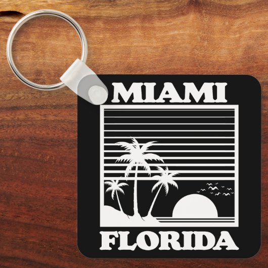 Miami, Florida Sleutelhanger (Voorkant)