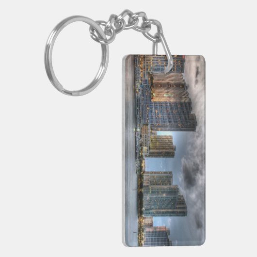 Miami, Florida Sleutelhanger (Voorkant Links)