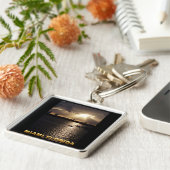 Miami, Florida Sleutelhanger (Zijkant)