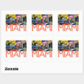 Miami Florida Stickers (Vel)