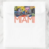 Miami Florida Stickers (Tas)