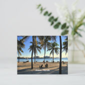 Miami, Florida strand Briefkaart (Staand voorkant)
