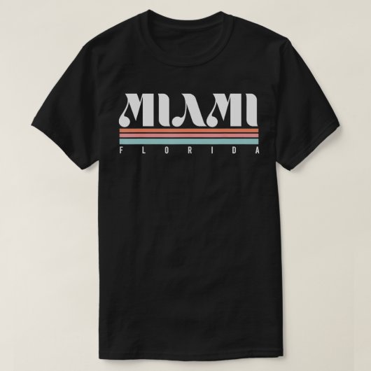 Miami Florida T-shirt (Design voorkant)