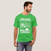 Miami, Florida T-shirt (Voorkant volledig)