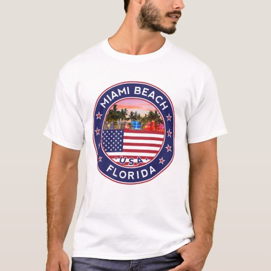 Miami, Florida T-shirt (Voorkant)