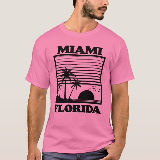 Miami, Florida T-shirt (Voorkant)