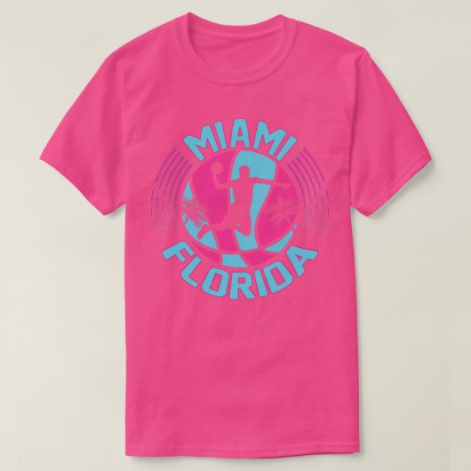 Miami Florida T-shirt (Design voorkant)