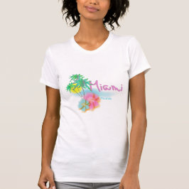 Miami Florida T-shirt met handpalmen