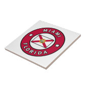 Miami Florida Tegeltje (Zijkant)
