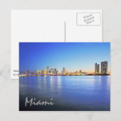 Miami, Florida, The City Beauful Briefkaart (Voorkant / Achterkant)
