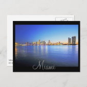 Miami, Florida, The City Beauful Briefkaart (Voorkant / Achterkant)