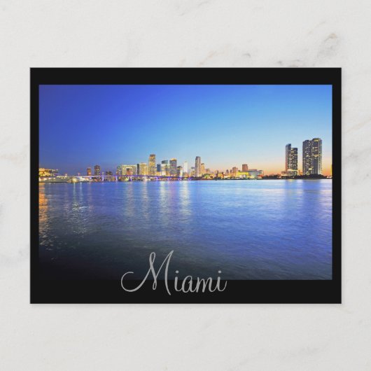 Miami, Florida, The City Beauful Briefkaart (Voorkant)