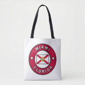 Miami Florida Tote Bag (Voorkant)