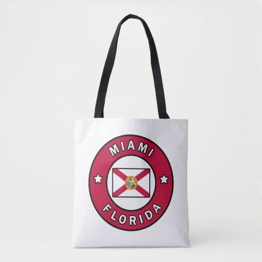 Miami Florida Tote Bag (Voorkant)
