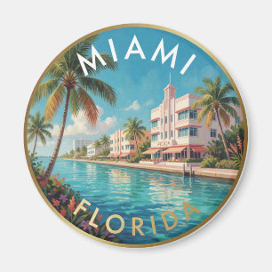 Miami Florida Tropisch Kust Reizen Magneet
