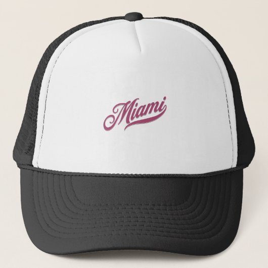 Miami Florida Trucker Pet (Voorkant)