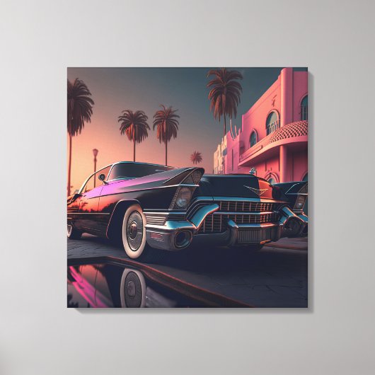 Miami Florida USA Canvas Afdruk (Voorkant)