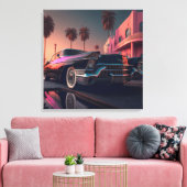 Miami Florida USA Canvas Afdruk (Insitu (Woonkamer))