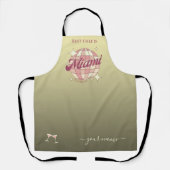 Miami Florida USA kok restaurant chef Schort (Voorkant)