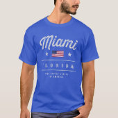 Miami Florida USA T-shirt (Voorkant)