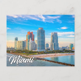 Miami, Florida, Verenigde Staten Briefkaart