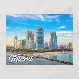 Miami, Florida, Verenigde Staten Briefkaart