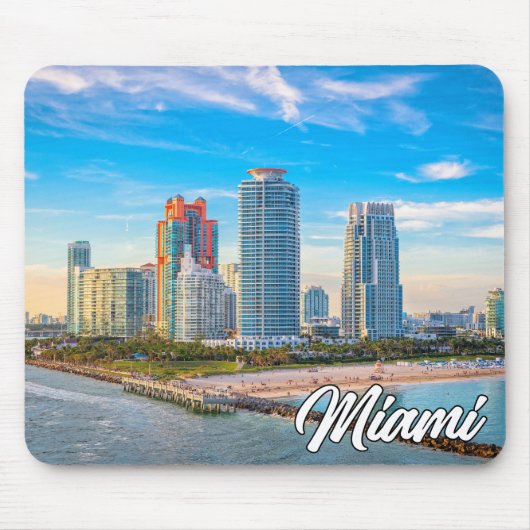 Miami, Florida, Verenigde Staten Muismat (Voorkant)