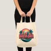 Miami Florida Verenigde Staten Tote Bag (Voorkant (product))
