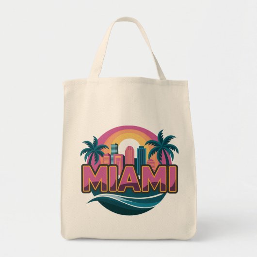 Miami Florida Verenigde Staten Tote Bag (Voorkant)