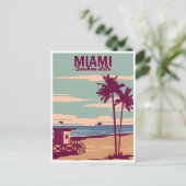  Miami Florida Verenigde Staten van Amerika Briefkaart (Staand voorkant)